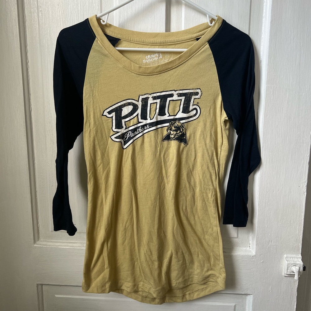 Campus Heritage Pitt Women's Jersey - Gold and Blue